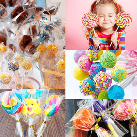 Ucnemous cake pop kit display, a ready-to-use DIY dessert set.