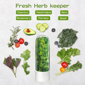 UEOZ herb saver pod water reservoir visible for easy refills