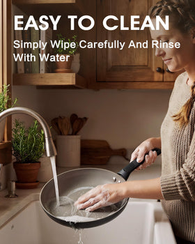 UFIRE pan ideal for eggs and vegetables with easy release