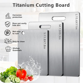 UFJEG titanium cutting board 13x9-3 dimension ideal for medium tasks