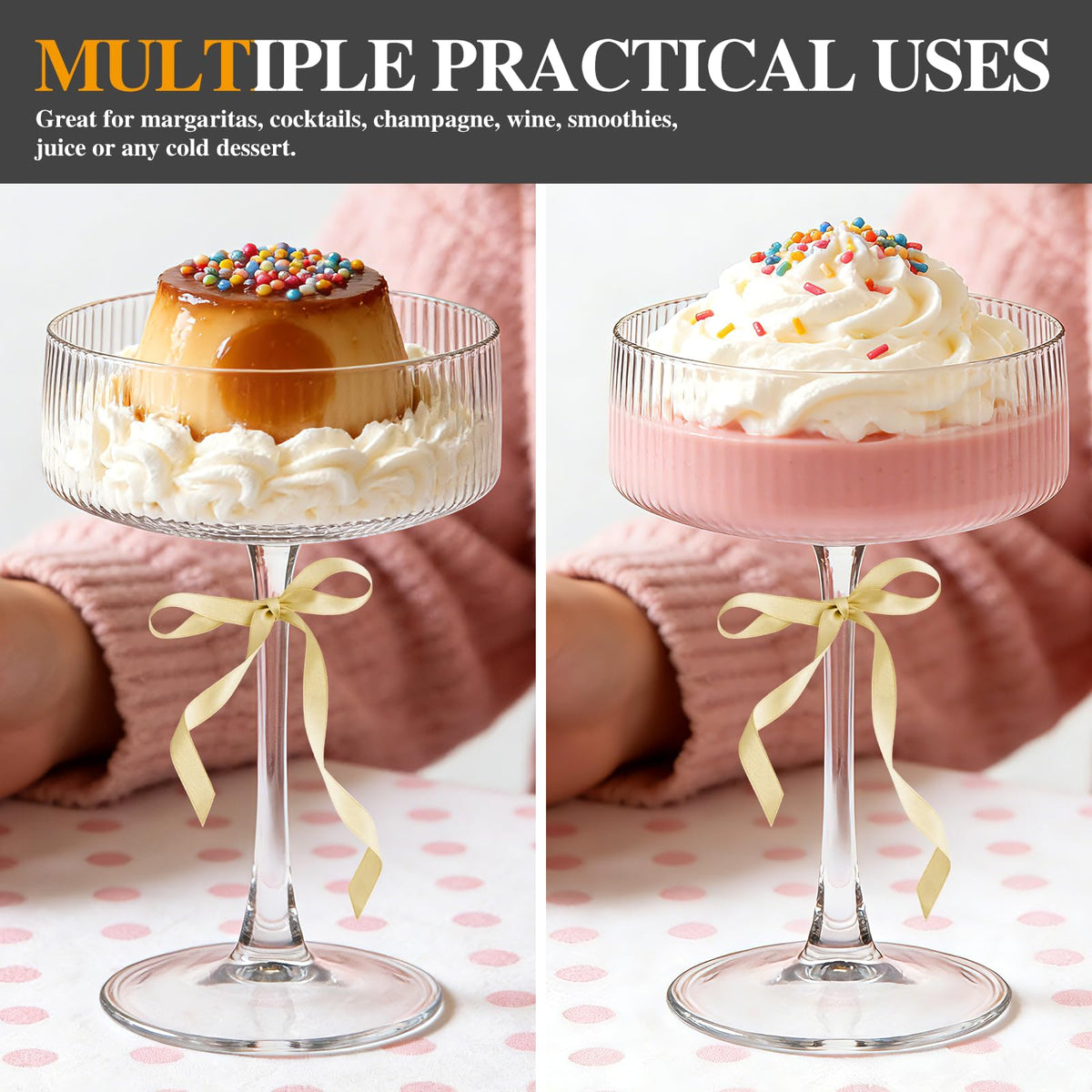 Ufrount lead-free glass stays bright and durable over time