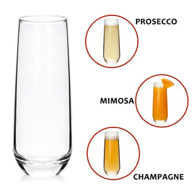 Ufrount mimosa glasses multiuse perfect for brunch and outdoor picnics.