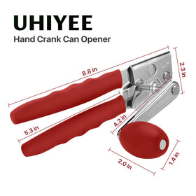 UHIYEE durable steel frame supports tough cans reliably