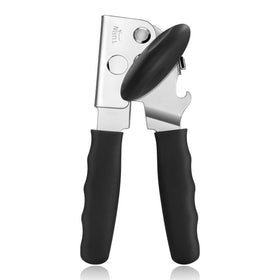 UHIYEE can opener with heavy-duty solid-steel frame for lasting kitchen use.