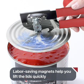 UHIYEE oversized crank makes opening large cans easy and fast