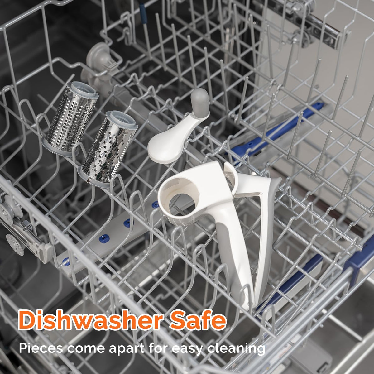 Removable drums enable quick maintenance on the UHIYEE grater.