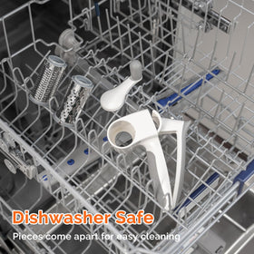 Removable drums enable quick maintenance on the UHIYEE grater.