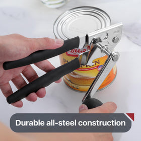 UHIYEE large crank enables easy opening of big cans.