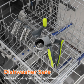 UHIYEE dishwasher-safe design with removable drums for easy cleaning