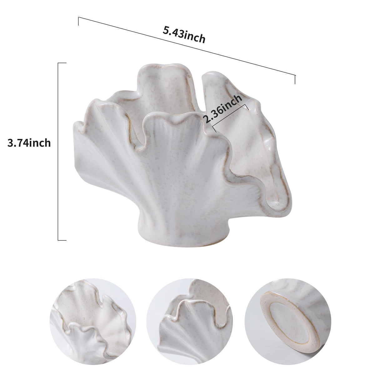 Uiddo white ceramic sponge holder complements bright kitchens with clean lines.