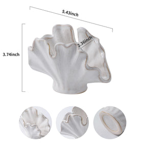 Uiddo white ceramic sponge holder complements bright kitchens with clean lines.