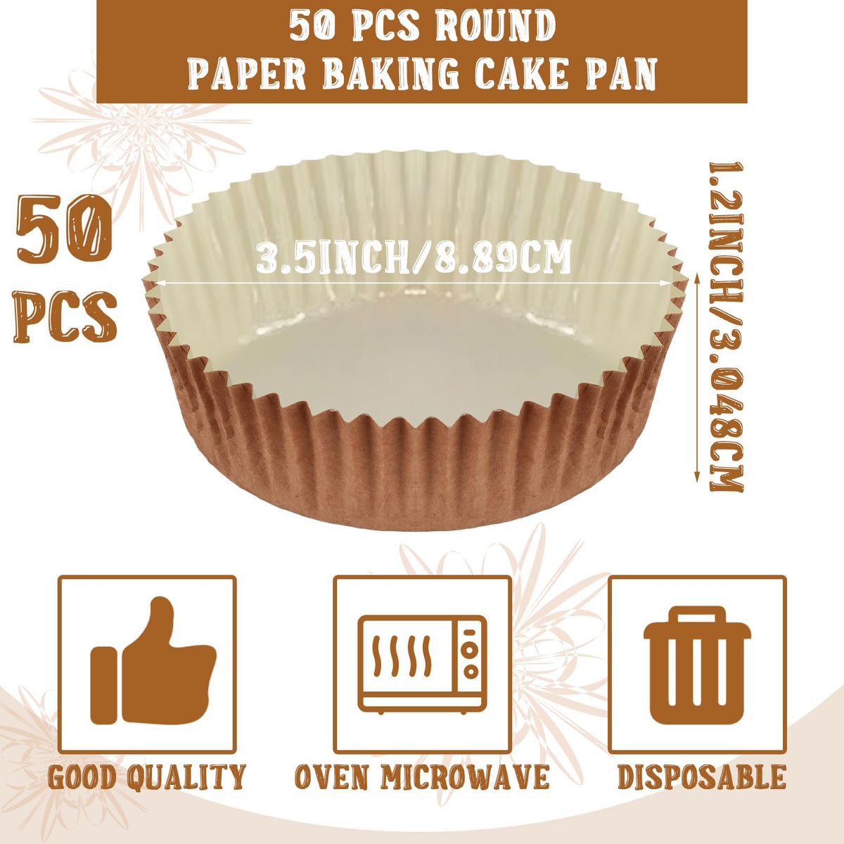 Uiifan muffin liners in use, oven-safe for baking muffins and cupcakes.