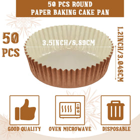 Uiifan muffin liners in use, oven-safe for baking muffins and cupcakes.