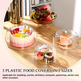 Uiifan shatterproof dome keeps contents safe at gatherings.