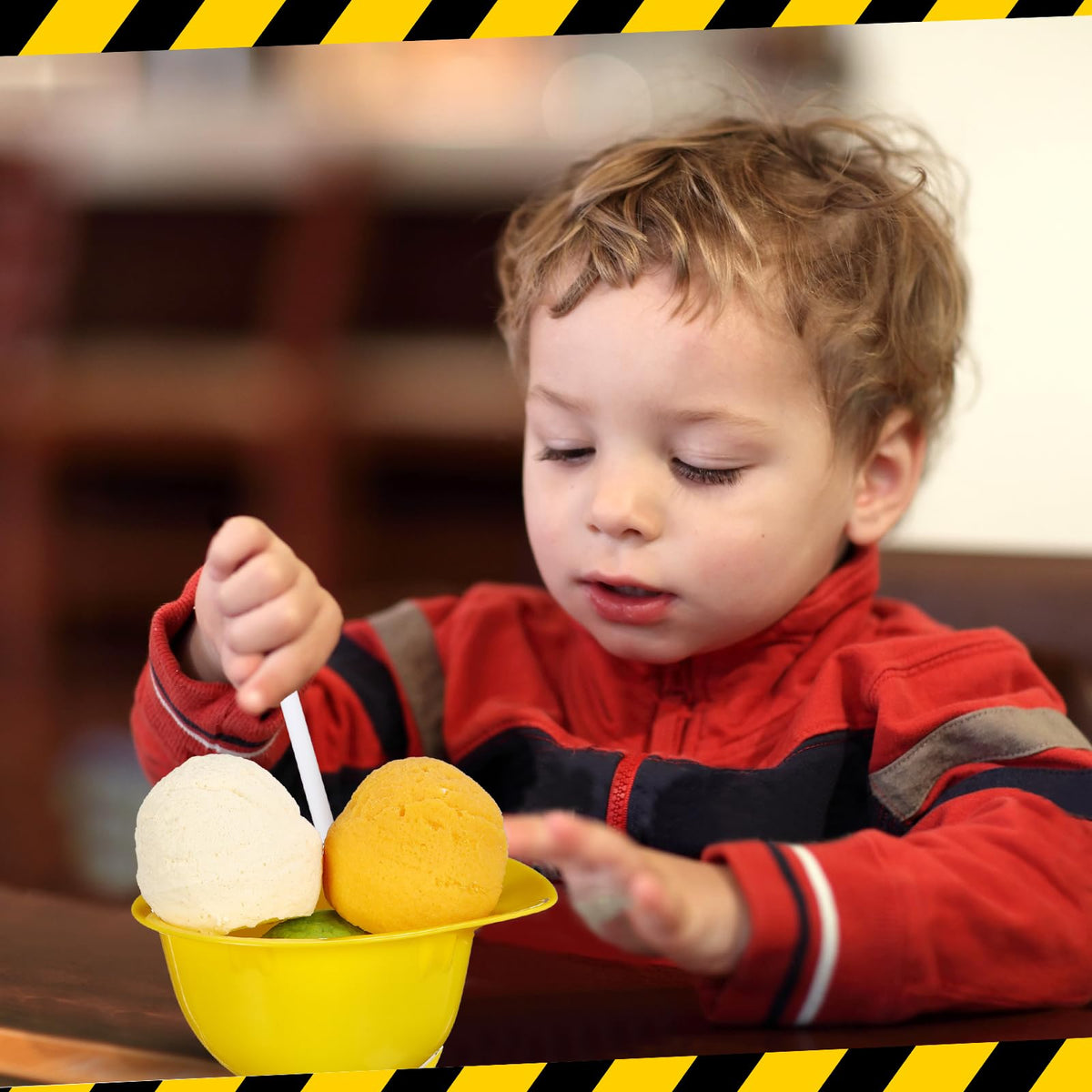 Uiifan yellow construction helmet design adds playful decor