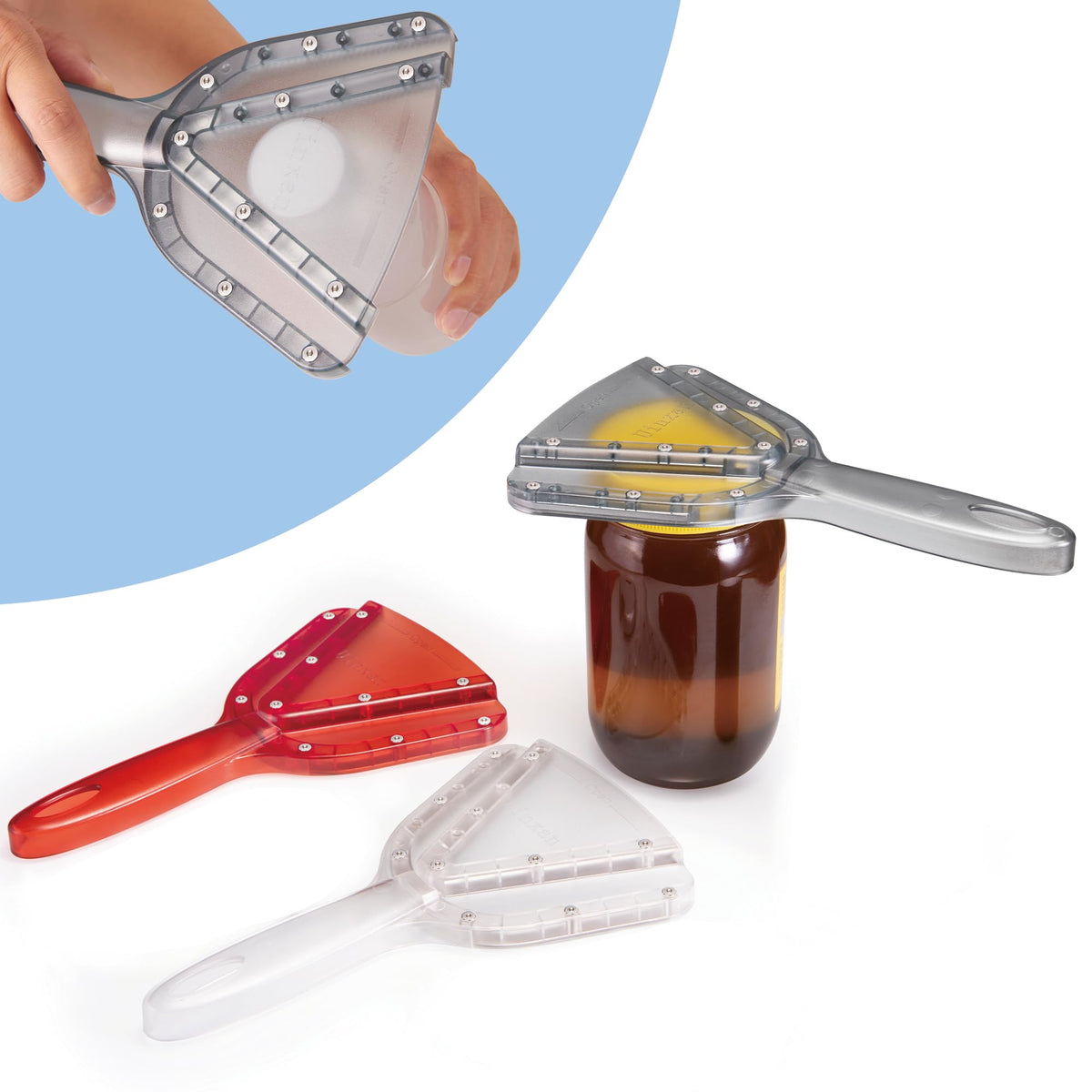 Uinxan jar opener is simple to clean after use.