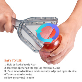 Uinxan jar opener ready for vacuum-sealed lids.