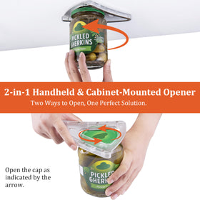 Uinxan opens various lids—from caps to jars—easily.