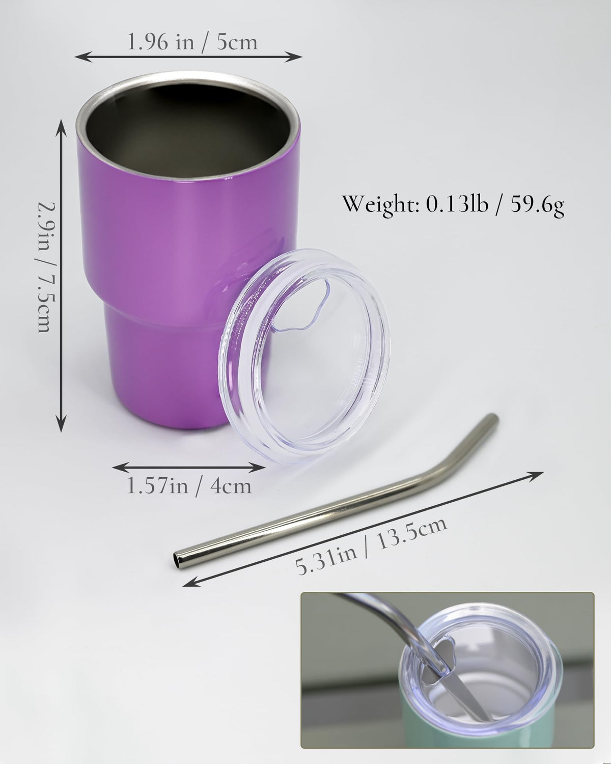 Sublimation-ready surface for customization and DIY crafting.