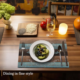 Versatile UIUPRO placemats for indoor dining or outdoor picnics.