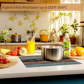 UIUPRO placemats with heat resistance up to 65°C protecting table surfaces.