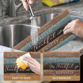 UIUPRO placemats arranged in a table setting for cozy family meals.