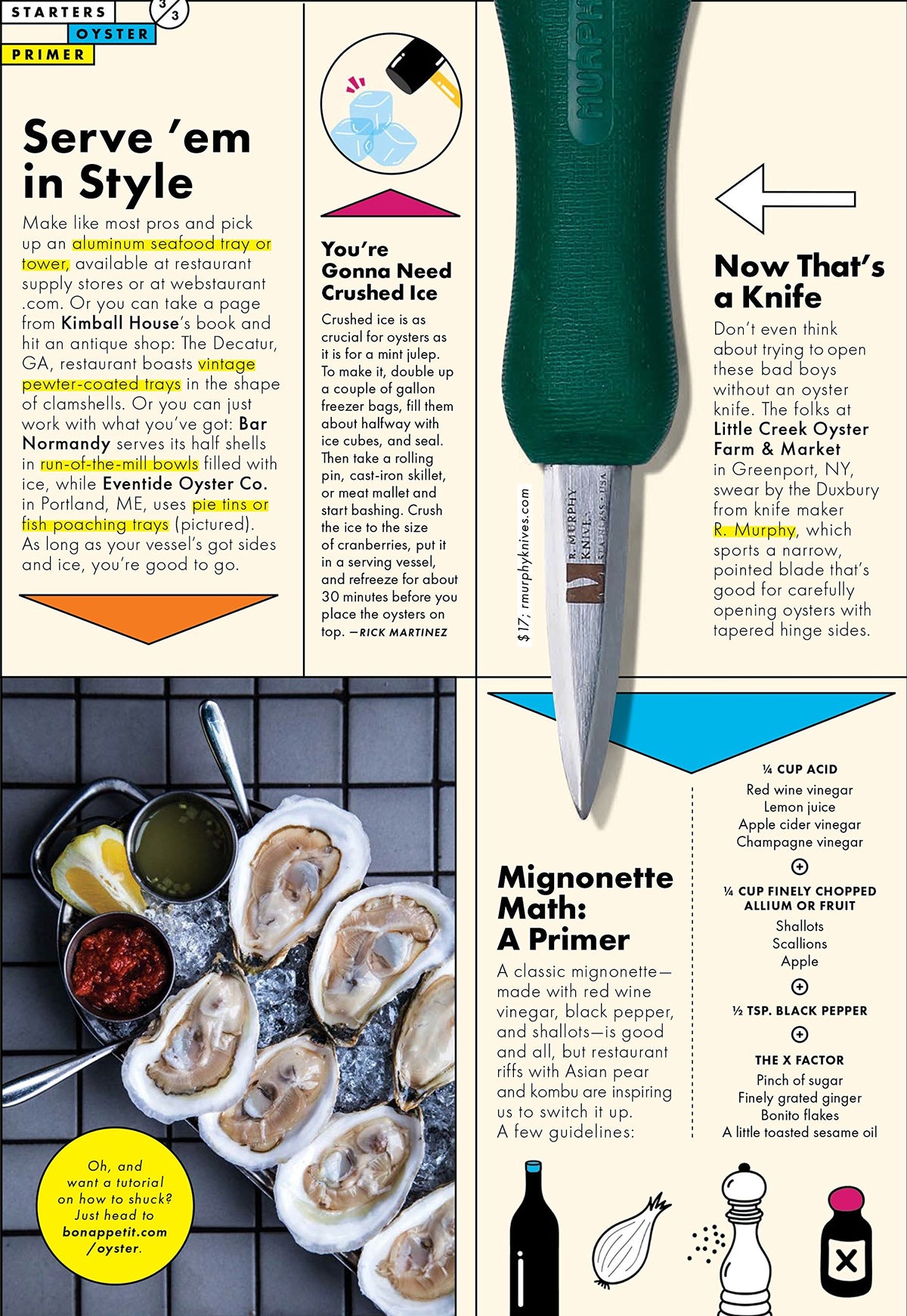UJ Ramelson Co stainless steel blade provides precise shucking with minimal effort.