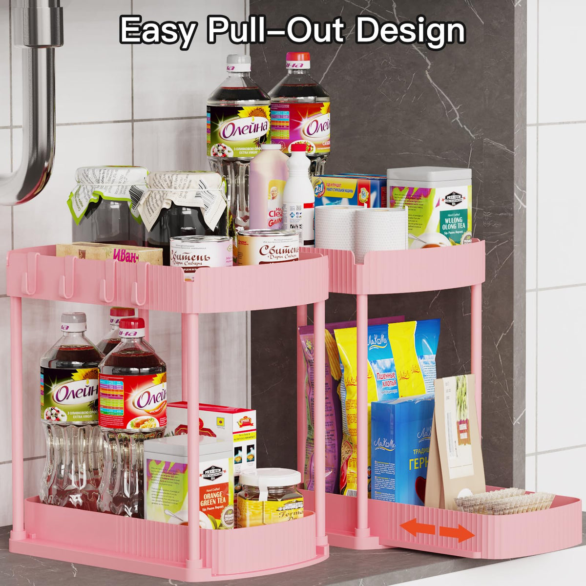 Ukeetap bottom drawer design provides easy access to contents.