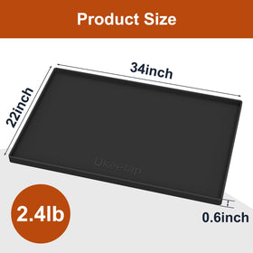 Ukeetap anti-slip silicone surface prevents sliding during chores