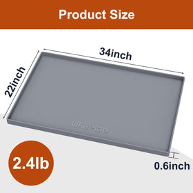Ukeetap bathroom and kitchen silicone liner blends with décor