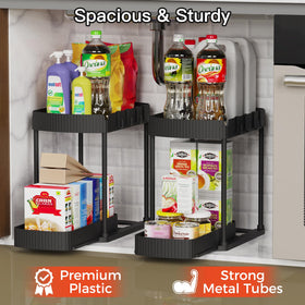 Ukeetap bottom-drawer design offers quick access to stored items.