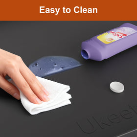Ukeetap cat litter mat kept under sink to catch waste and moisture