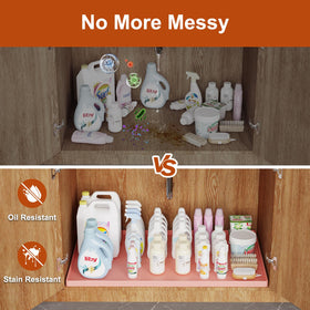 Ukeetap easy-clean silicone mat with smooth surface is dishwasher-safe