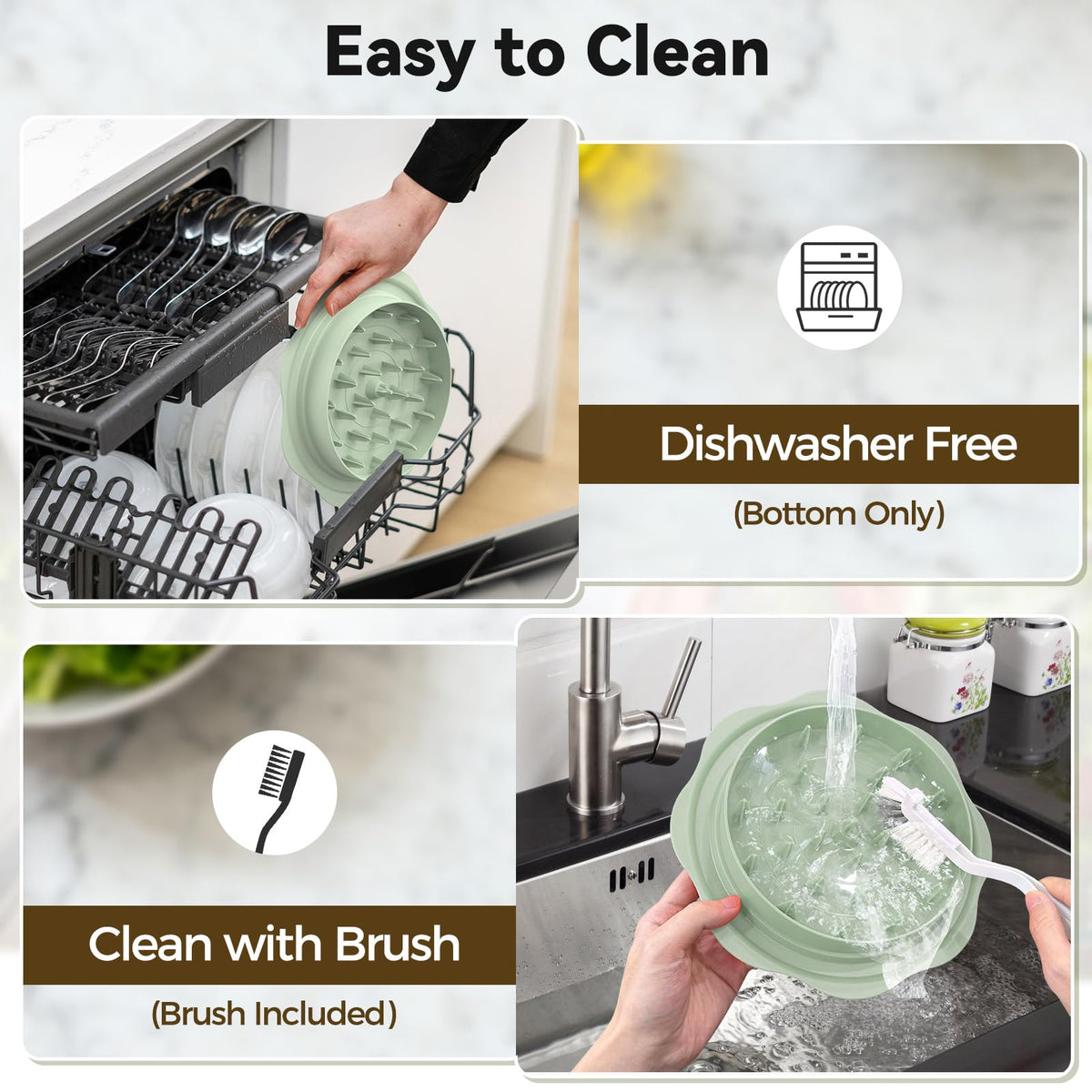 Ukeetap pro chicken shredder dishwasher-safe parts for easy cleanup