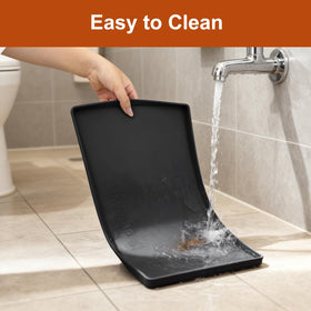 Ukeetap silicone mat under-sink area protects cabinets and floors