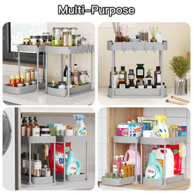Ukeetap space-saving design fits narrow cabinets and drawers.