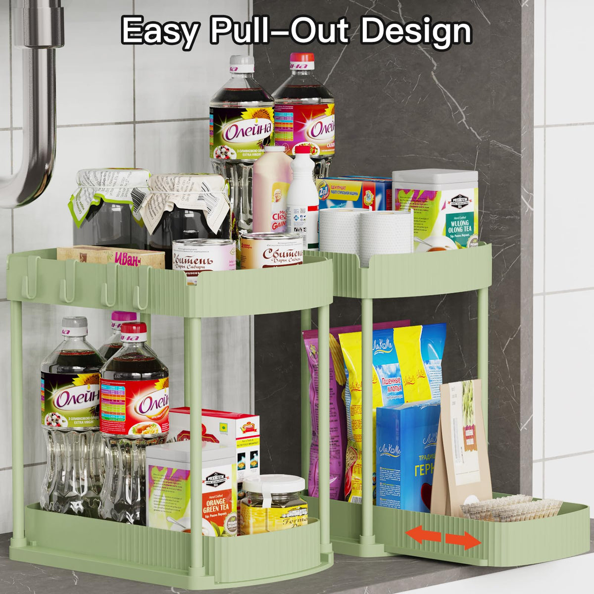 Ukeetap space-saving height fits under cabinets