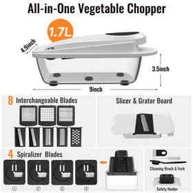 Ukeetap spiralizer demonstrates tidy veggie spirals for salads.
