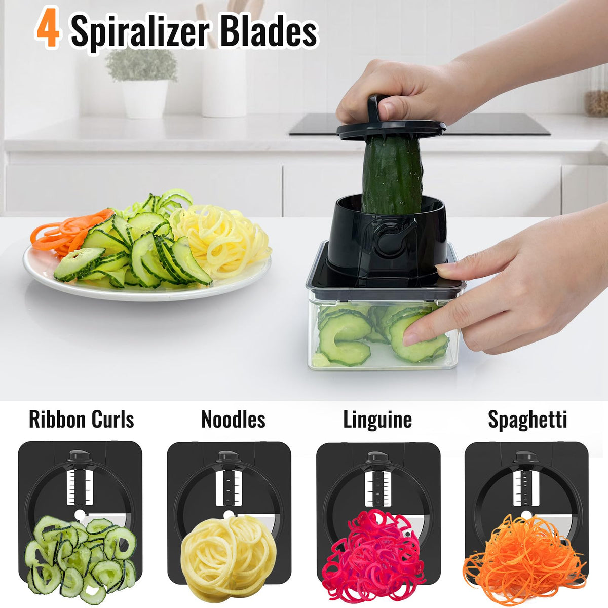 Ukeetap multi functional chopper handles onions and more with ease