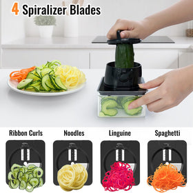 Ukeetap vegetables prepared for salads with consistent slices.