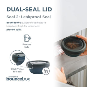 U Konserve transparent lids showing contents at a glance