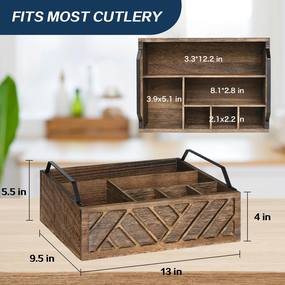Ukonvi farmhouse-inspired decor fits rustic or modern kitchens