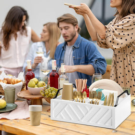 Ukonvi outdoor picnic caddy ideal for camping and barbecues