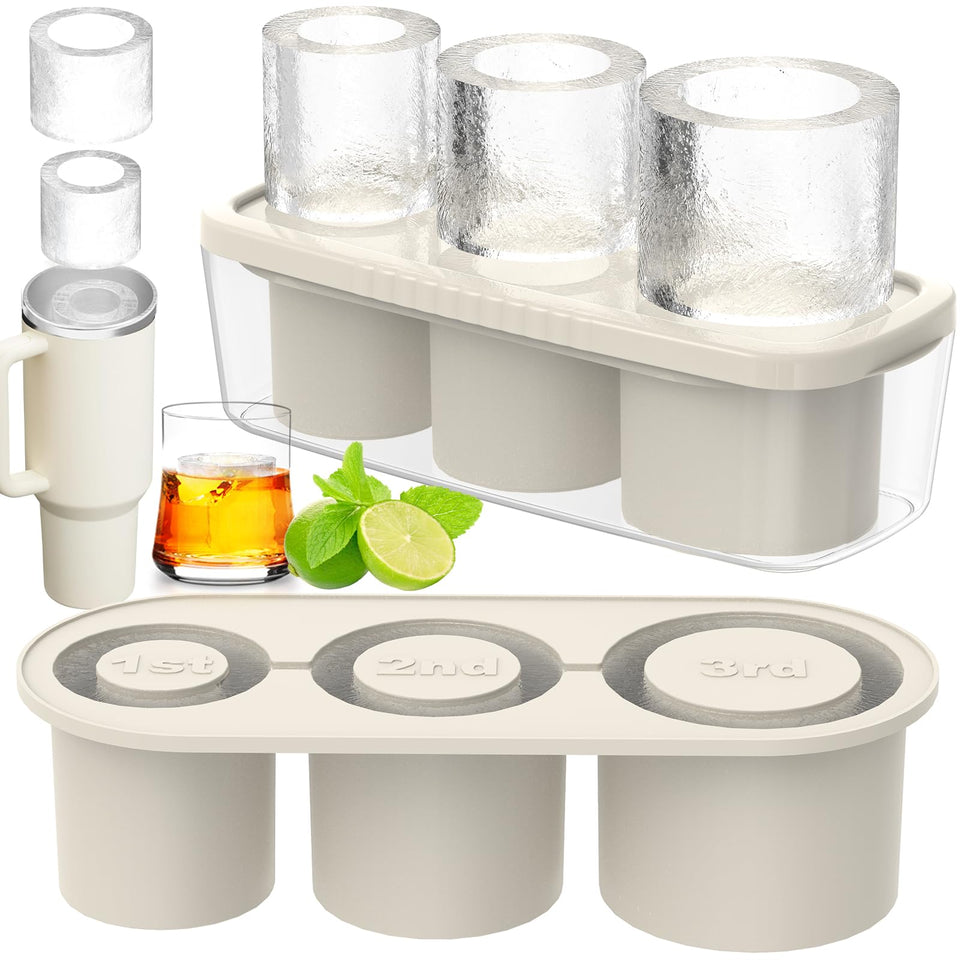 Ukulork ice cube tray for 40oz tumbler creates large, slow-melting cubes for extended chill