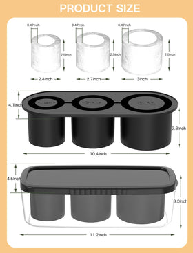 Ukulork-sealed-lid-ice-tray: secure lid to prevent leaks and keep ice clean.