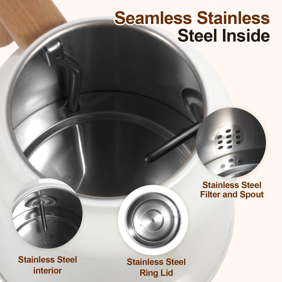 Ulcreigo easy-clean interior design supports simple maintenance.