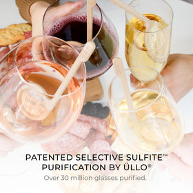 Üllo Uno uses plant-based BPA-free plastic for eco-friendly purification.
