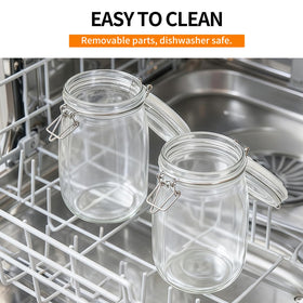Ulodimi BPA-free durable glass suited for everyday kitchen use.