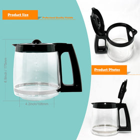 Ulrempart dishwasher-safe carafe for quick, simple cleanup.