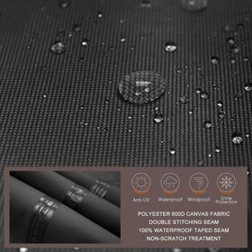 ULTCOVER with wind clips secures cover during storms